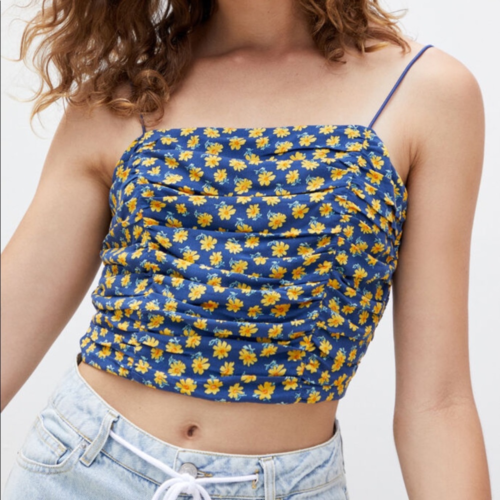 NWT PacSun LA Hearts Cinched Cami Top